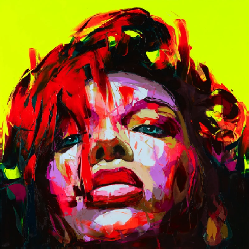 Artcozy французский нож Nielly нанесение краски распылением на холст абстрактный