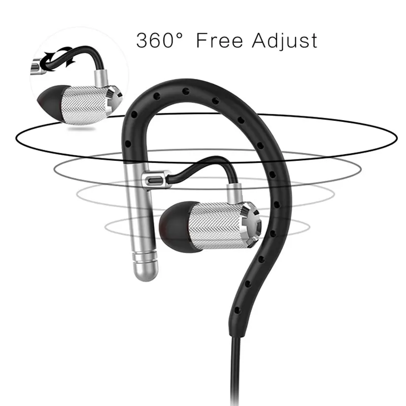 Спортивная гарнитура HIFI bluetooth-наушники для прослушивания музыки стерео наушник для смартфона наружная Беговая гарнитура с микрофоном