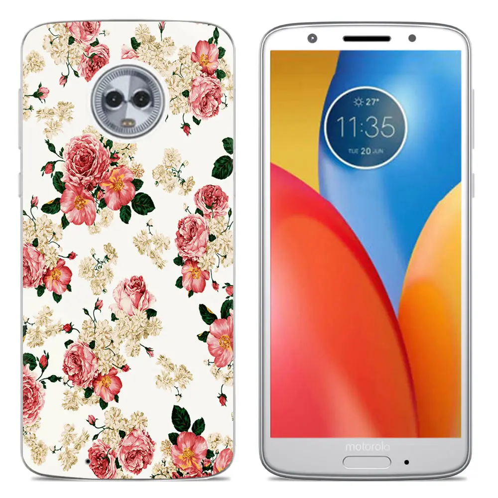 Новое поступление чехол для телефона Moto G6/Moto G6 Plus/MOTO Z3 Play модный дизайн окрашенный