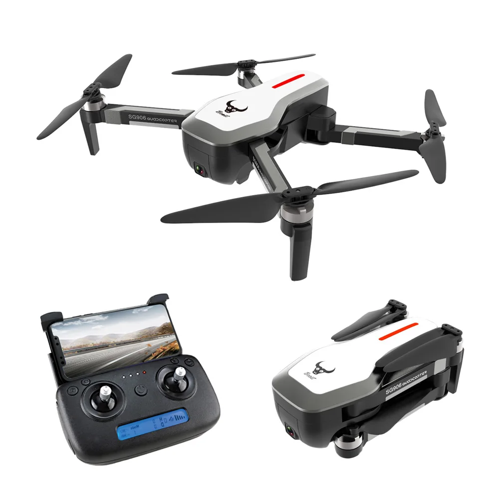 SG906 Mini Дрон GPS 5G WI FI FPV Радиоуправляемый 4 K бесщеточный селфи Дроны с камерой HD