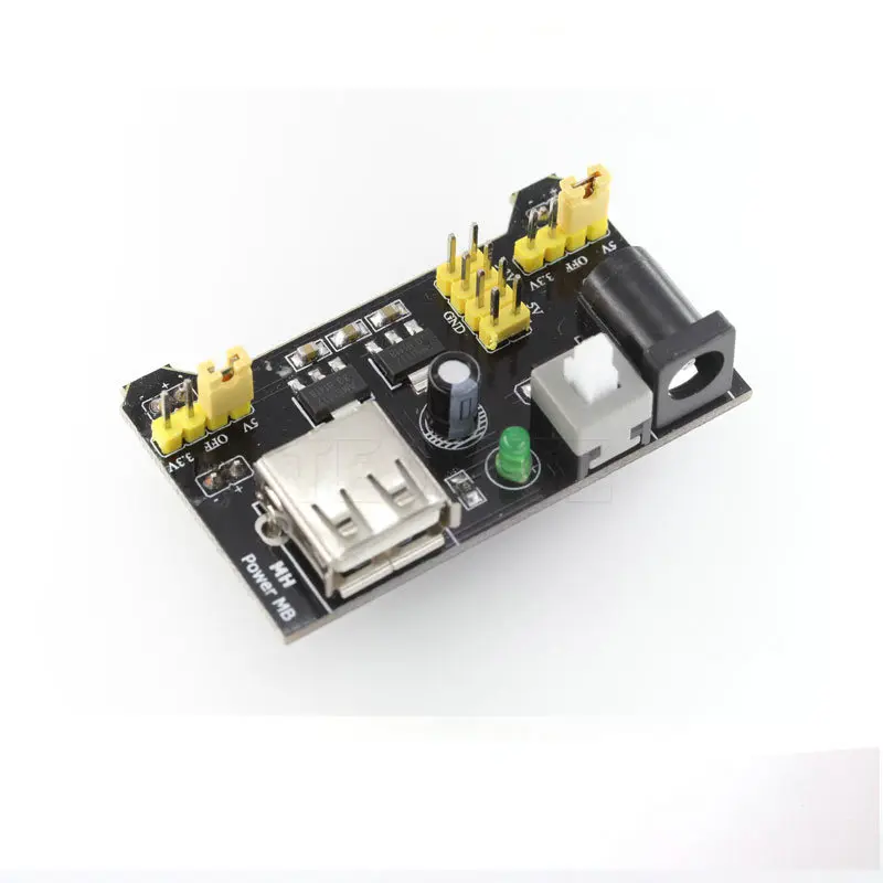 MB102 макетная плата Блок питания 3 V 5V Solderless хлебная доска DIY регулятор