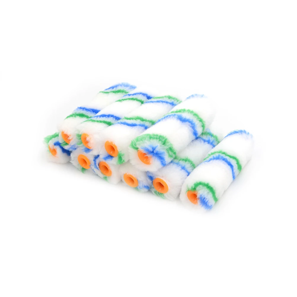 

5/10 Pcs/lot 4" Paint Roller Covers Mini Paint Roller Edger Trim Roller Hand Tools Set