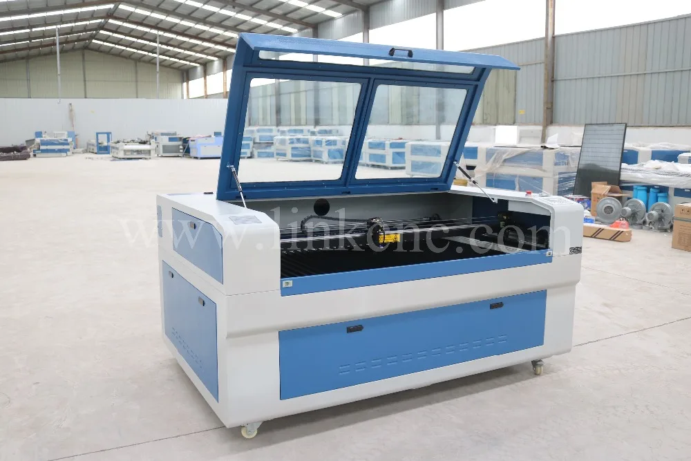 Высокое качество низкая цена LXJ1610 mdf лазерная резка машина с шаговым двигателем