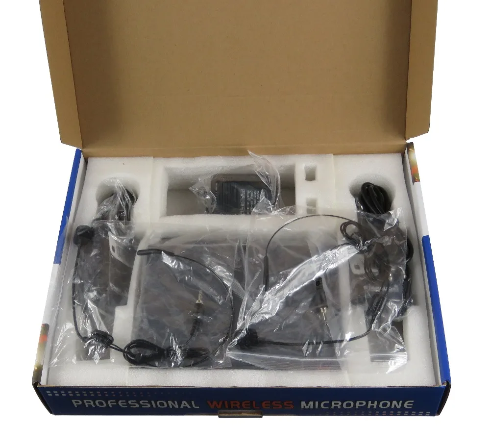 staraudio pro 2channel dual microphone system church mic