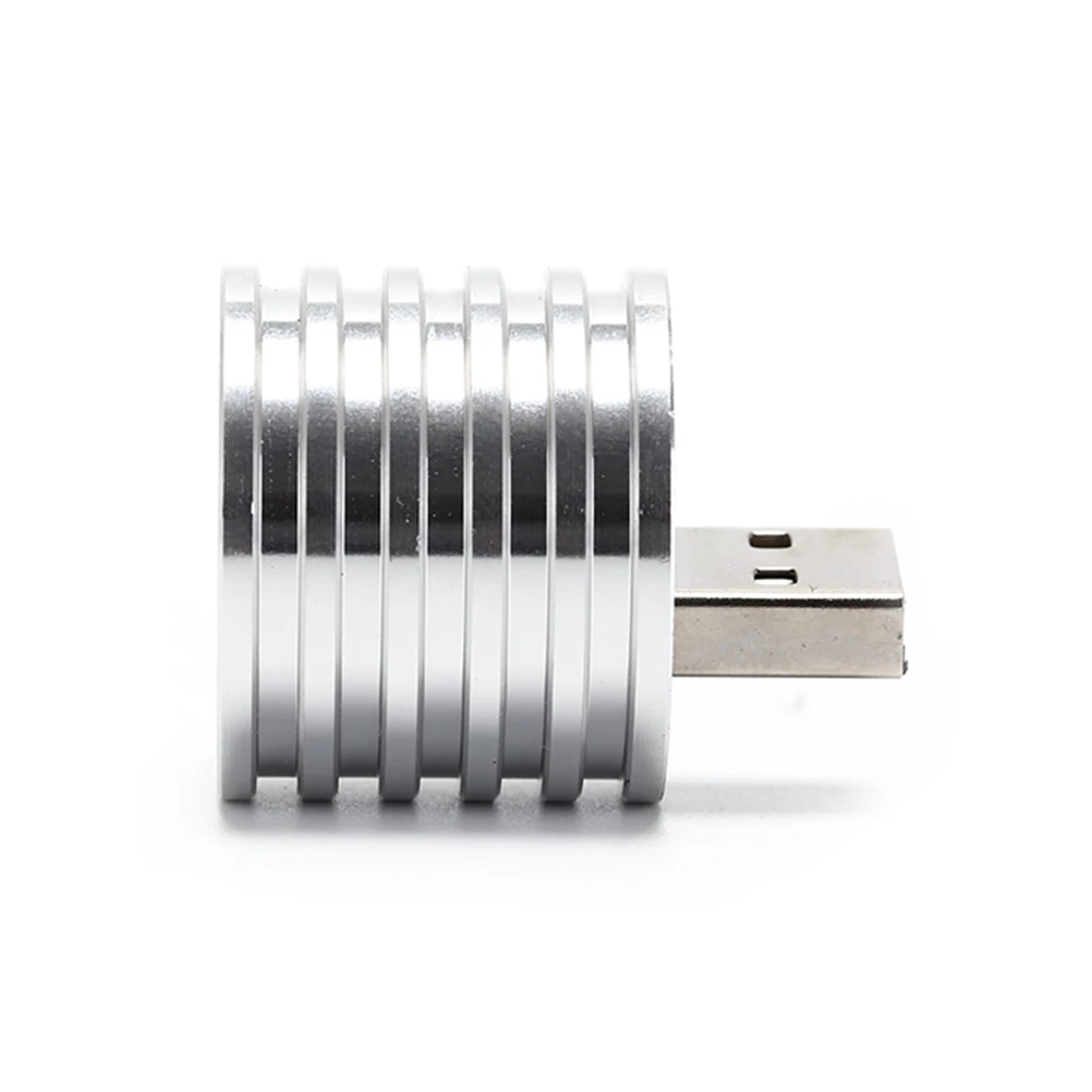 Новый переносной налобный фонарь мини USB Светодиодный прожектор 5 в 3 Вт лампа
