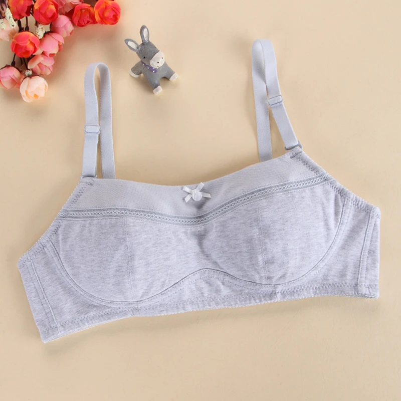 Training Bras For Girls Kids Child Bra Teenage Underwear Young girl bra 100% cotton thin comfortable soft shaping underwear