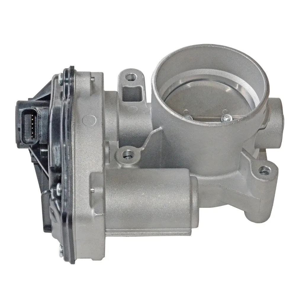 Tanie AP03 nowy korpus przepustnicy 60mm dla Ford Focus Fiesta ST 150 Fusion Mondeo 1.8 T 2.0 T 2.3 2,5l 1556736 4M5U9E927DC 4F9U9E928AC