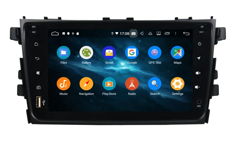 Discount 8" HD touch screen octa core PX5 Android 9.0 car dvd player for suzuki Alto Celerio Cultus 2015 2016 gps navigation wifi USB 6