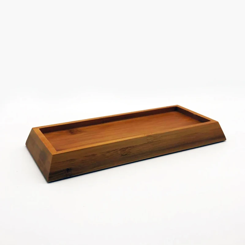 NHM 1 pcs Kitchen knife sharpener corundum whetstone oil stone honing stones grindstone Bamboo base | Дом и сад