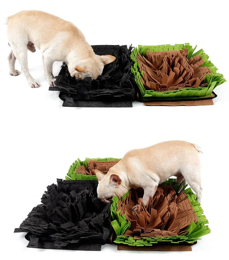 Дрессировка собак Pet нюхательный коврик одеяло собака Кормление Yummy запах тренировочные коврики игрушка нос работа для снятия стресса призывает одеяло