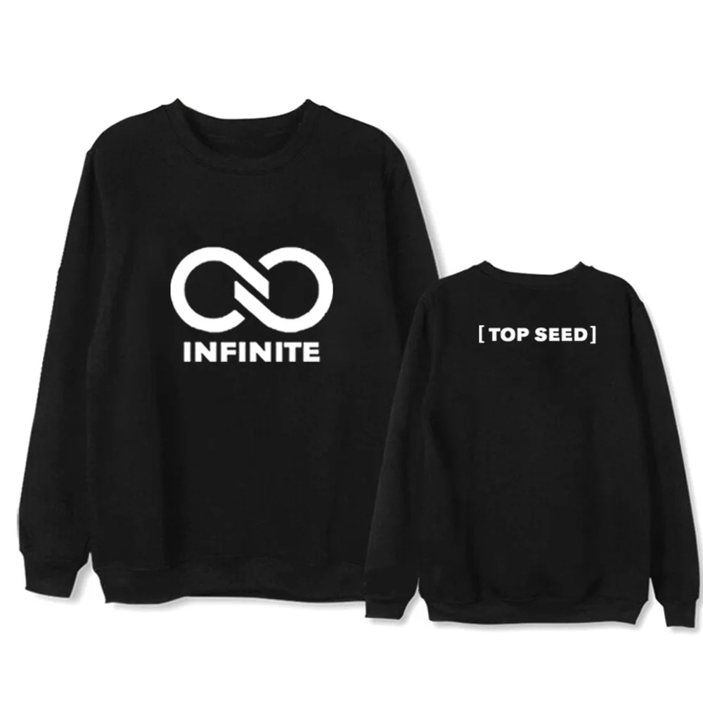 Новинка 2018 пальто KPOP INFINITE Корейская версия хлопок для мужчин и женщин толстовка