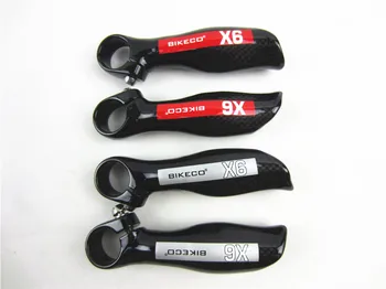 

Free Shipping 1 Pair Glossy Cycling Mountain Bicycle MTB Bike Full Carbon Fiber Handlebar Bar