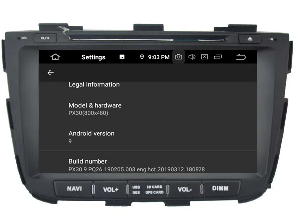 Clearance Quad-Core Android 9.0 CAR DVD Player For KIA Sorento (2013) car multimedia AUTO support DVR WIFI DAB OBD 6
