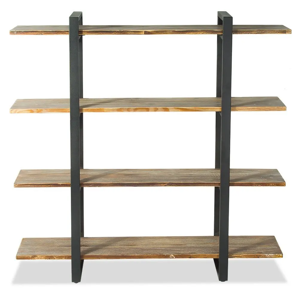 Industrial 4 Tier Shelf Shelve Rack Display Stand Bookshelf