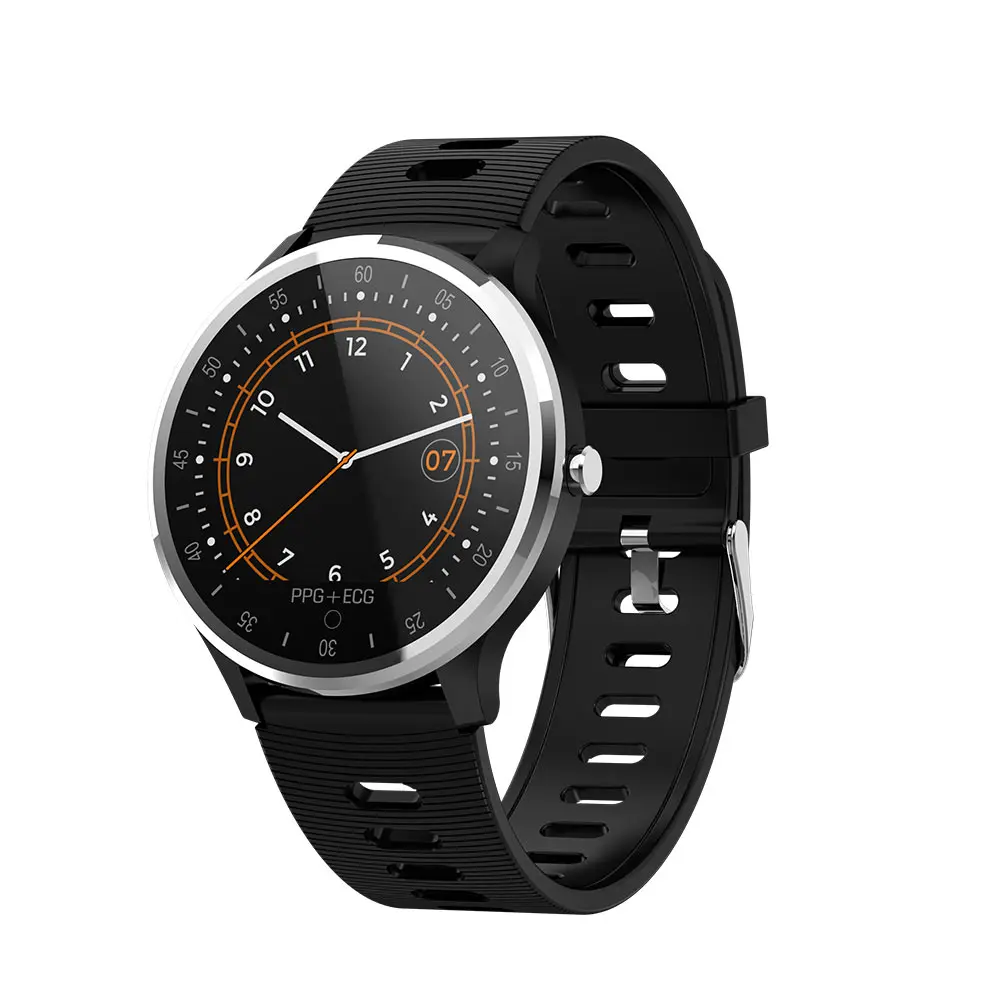 

New A9 Smart Watch Racket Screen ECG Heart Rate Blood Pressure IP67 Waterproof Message Push Bracelet for Android iOS