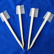 10*3 см белый профессиональный пластиковый окрашивающий аксессуар инструмент маленькая щетка для автомойки для чистки колес автомобиля MO-A74