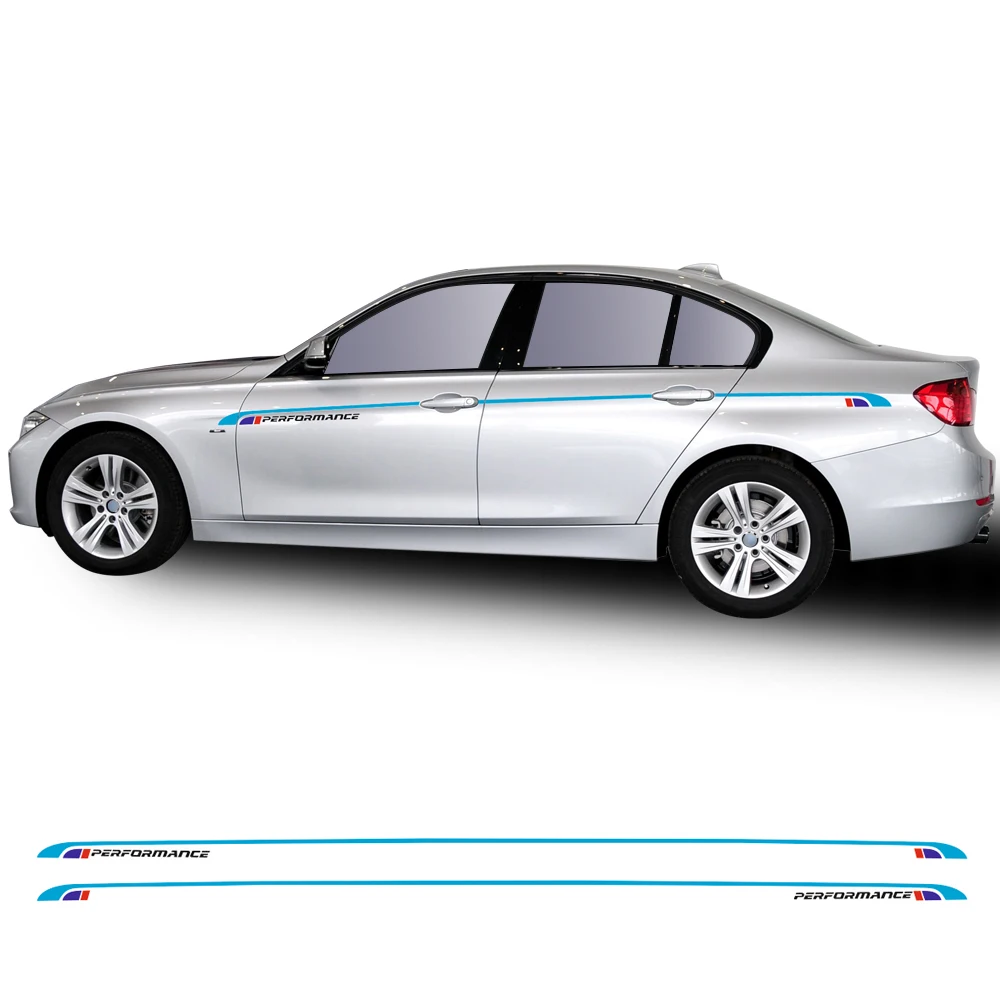

Car Styling Waist Line Side Stripe Decal Car Sticker M3 Style for BMW 3 Series F30 F31 F34 E90 E91 E92 E93 2013-2018 Accessories