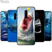 ocean Whale Sharks fish Silicone Phone Case for Oneplus 7 7 Pro 6 6T 5T Soft Cover Shell for Oneplus 7 7Pro Black Case