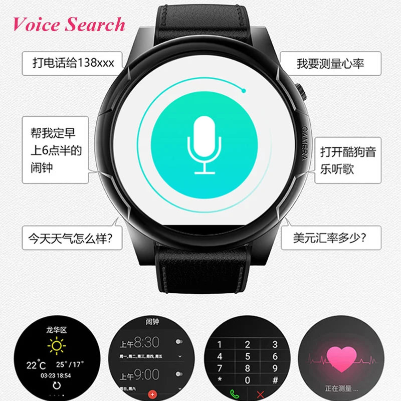 Male 4G smartwatch GPS QR Code easy payment Sim card smart watch 3GB RAM+32GB ROM business men call reminder wristwatch pk x360