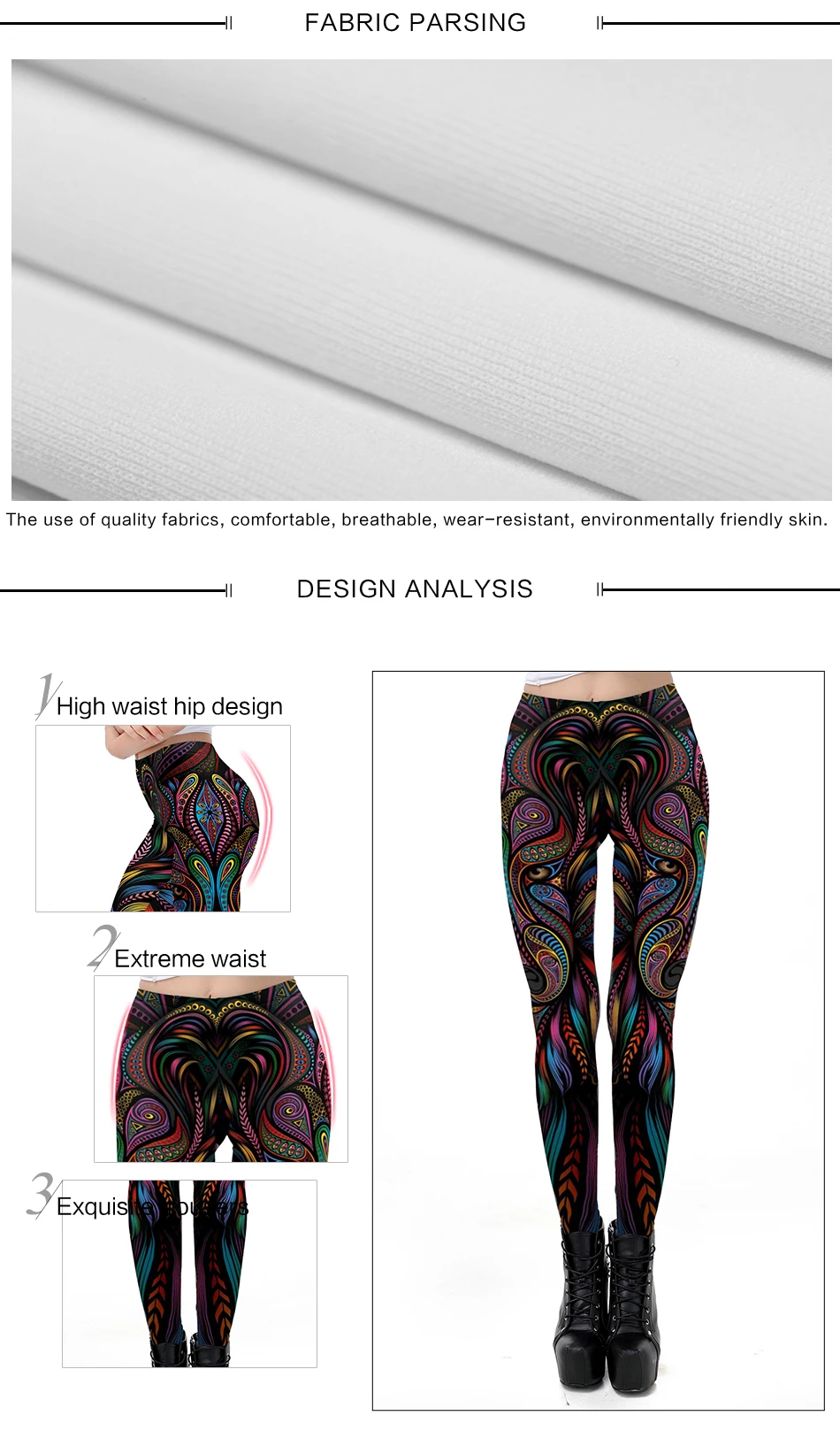 [You're My Secret]  Hot Sale Mask Paisley Mandala Skull Leggings For Women Leggins Digital Print Sexy Fantastic Ankle Pants yoga pants for women
