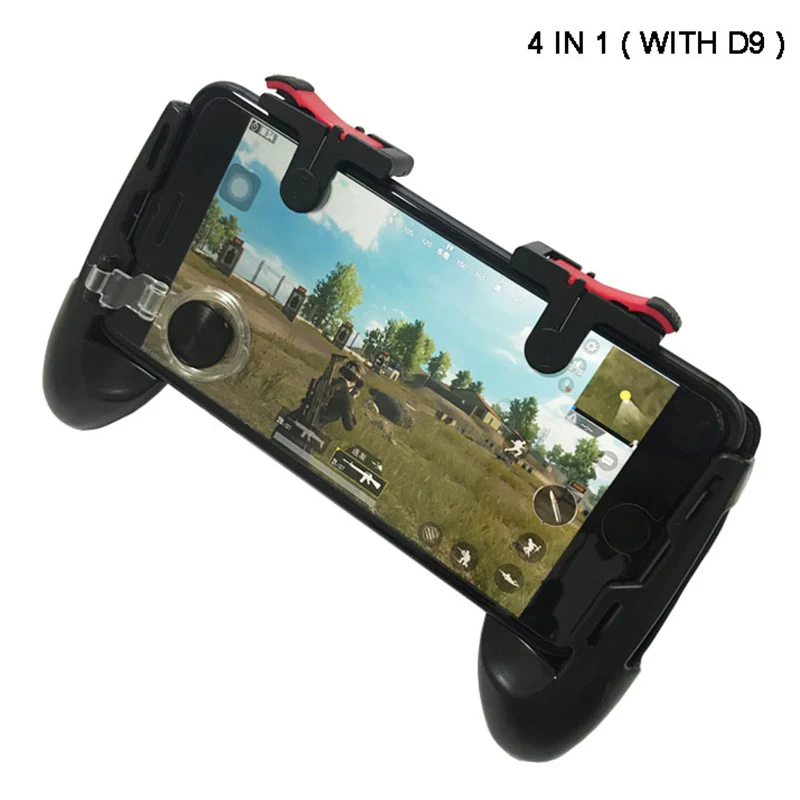 For Pubg Mobile Gamepad Controller Shooter Trigger for Phone L1R1 Grip with Joystick Trigger Fire B