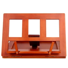 Регулируемый угол Детский студенческий планшетное настольное складной офисные трибуна домашняя книга подставка деревянная писчая, для рисования подставка для чтения