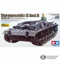 Tamiya 35281 1/35 Sturmgeschutz III Ausf. B Sd. Kfz.142 Военная Ассамблея AFV Модель Строительство наборы