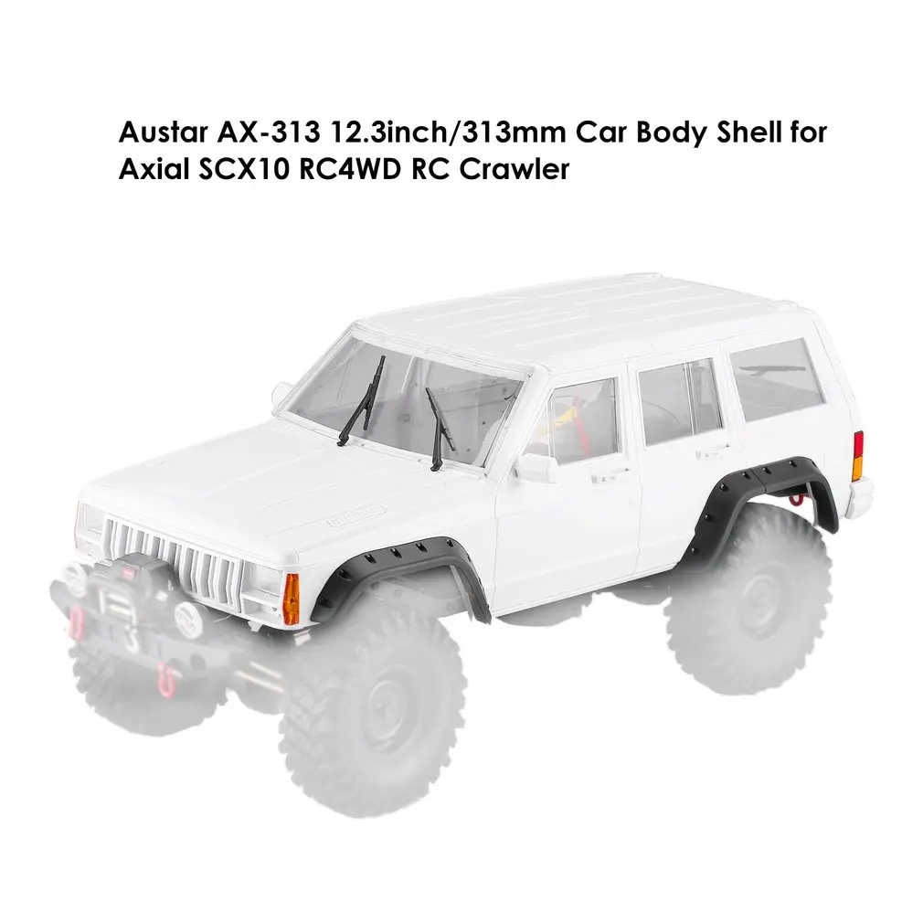 

12.3inch/313mm Wheelbase Car Body Shell DIY Kit for 1/10 RC Truck Crawler Axial SCX10 & SCX10 II 90046 90047 RC Model Toy Parts
