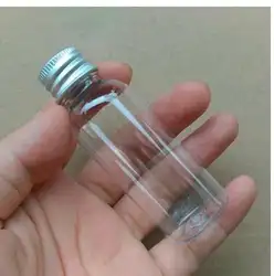 5 шт./лот 5ML-100 мл пластиковая бутылка с алюминиевой крышкой косметический контейнер дорожные наборы портативный из ПЭТ для лосьона