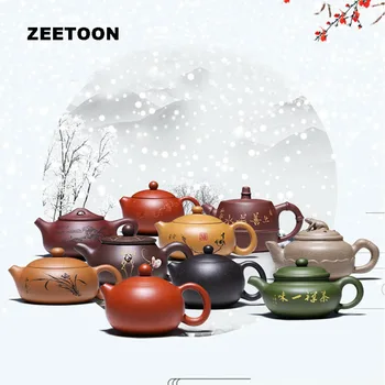 

150cc-275cc Authentic Yixing Teapot Purple Clay Tea Pot Chinese Tea Maker Kettle Xi Shi Stone Scoop Antique Pot Multiple Options