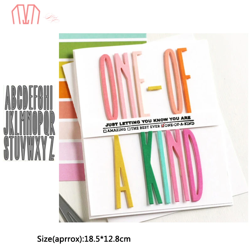 

Mai Letter Metal Cutting Dies Stencils for DIY Scrapbooking photo album Decorative Embossing DIY Paper Cards