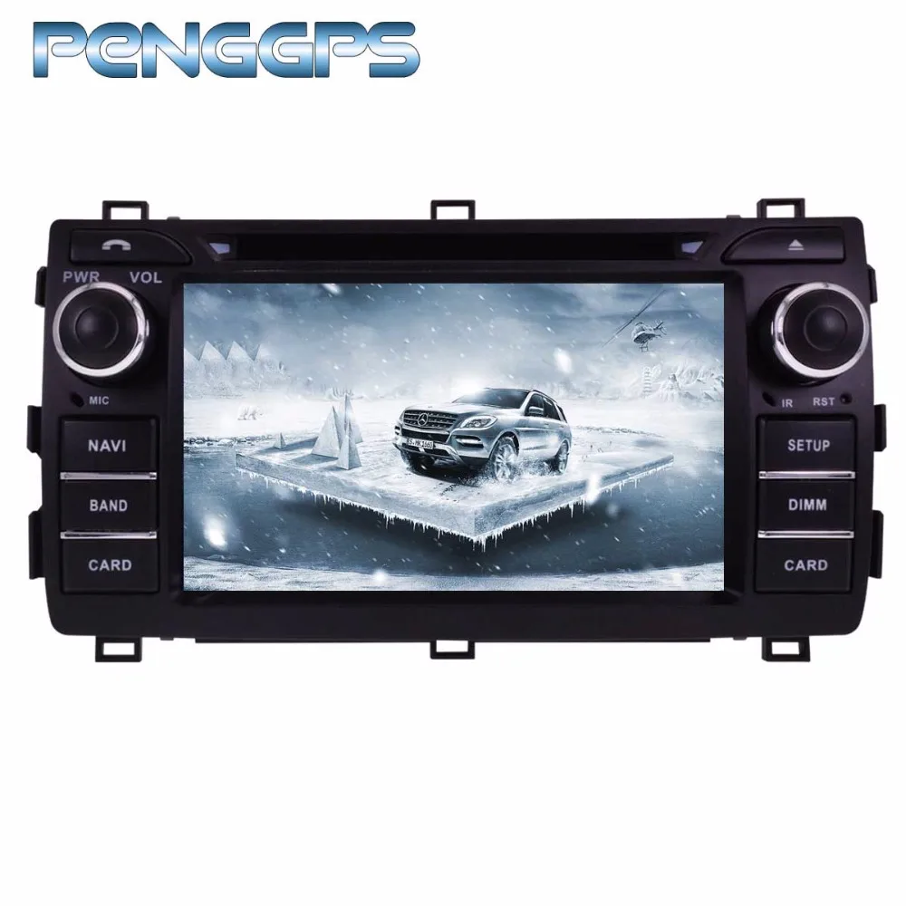 

Android 8.1/8.0 IPS Screen CD DVD Player for Toyota Auris 2013 2014 2015 GPS Navigation Autostereo 1024*600 Two Din radio Unit