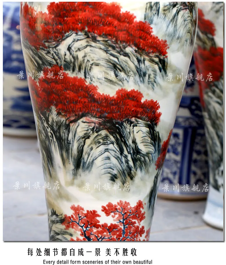 Youligong Цветочная Аранжировка большая ваза домашняя гостиная наземное украшение предметы мебели