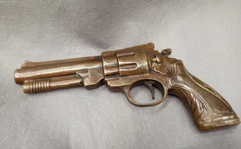 

Folk sculpture decoration collection gun shaped sculpture collection handicraft