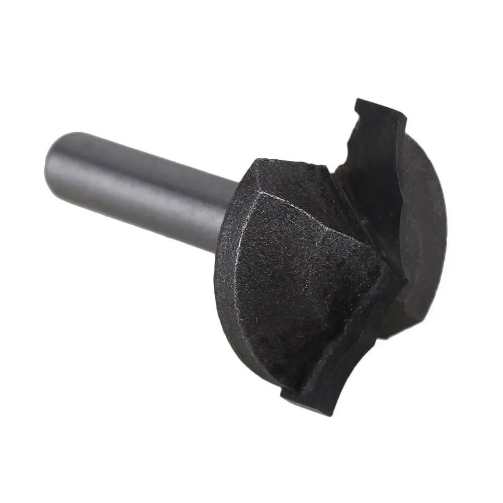 

6 x 25mm Tungsten Steel Wood Making Cutter 3D CNC Engraving Double-edged V Groove Bit (G Type)