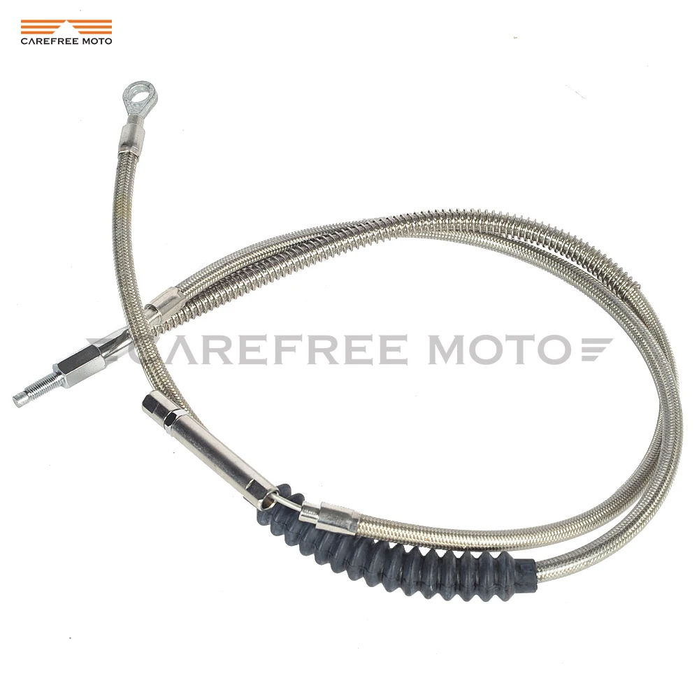 190cm Stainless Braided Motorcycle Clutch Cable Moto Clutch Line Pipe