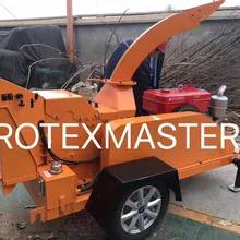 Горячая в Китае Хорошее качество дизельная дробилка для древесины машина для щепы