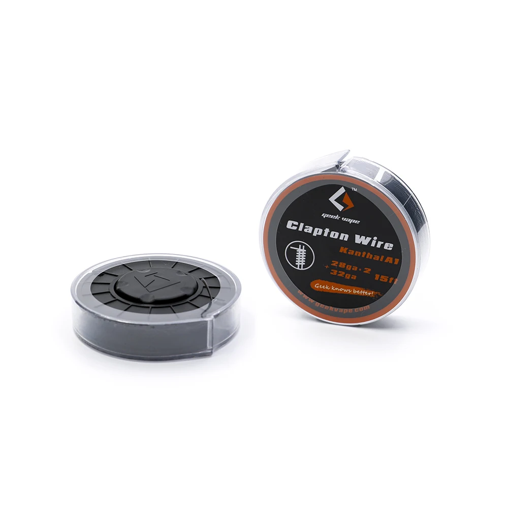 Оригинальный Geekvape Clapton провод KA1 сопротивление 2 74 Ом Длина 15 футов для DIY vape RDTA RTA RDA