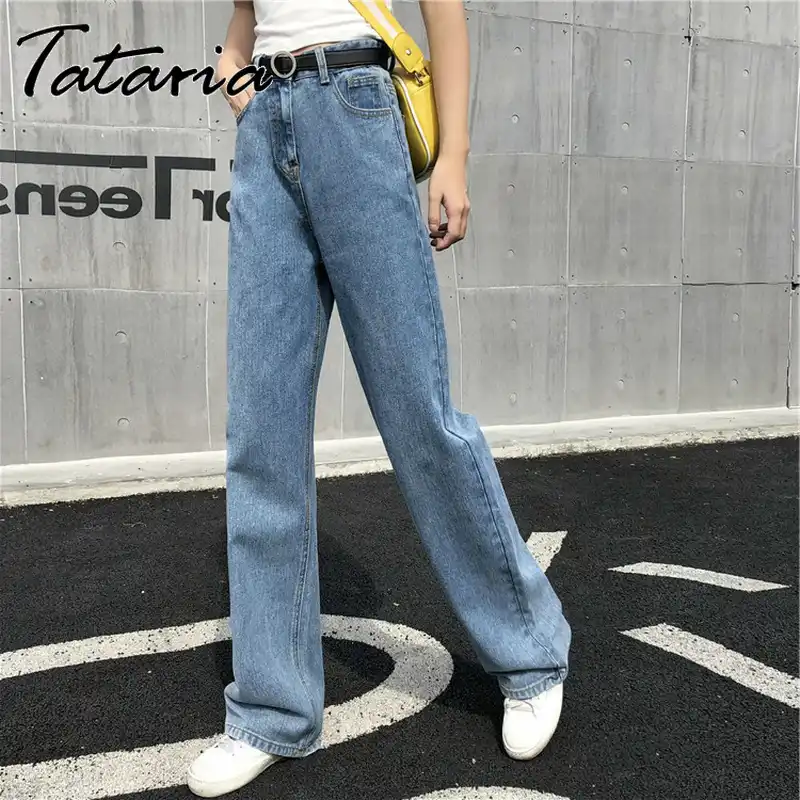 ankle length straight jeans