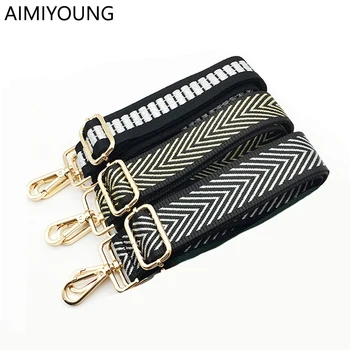 

AIMIYOUNG Bag Strap Handbag Belt Wide Shoulder Bag Strap Replacement Strap Accessory Bag Part Adjustable Belt For Bag 130cm