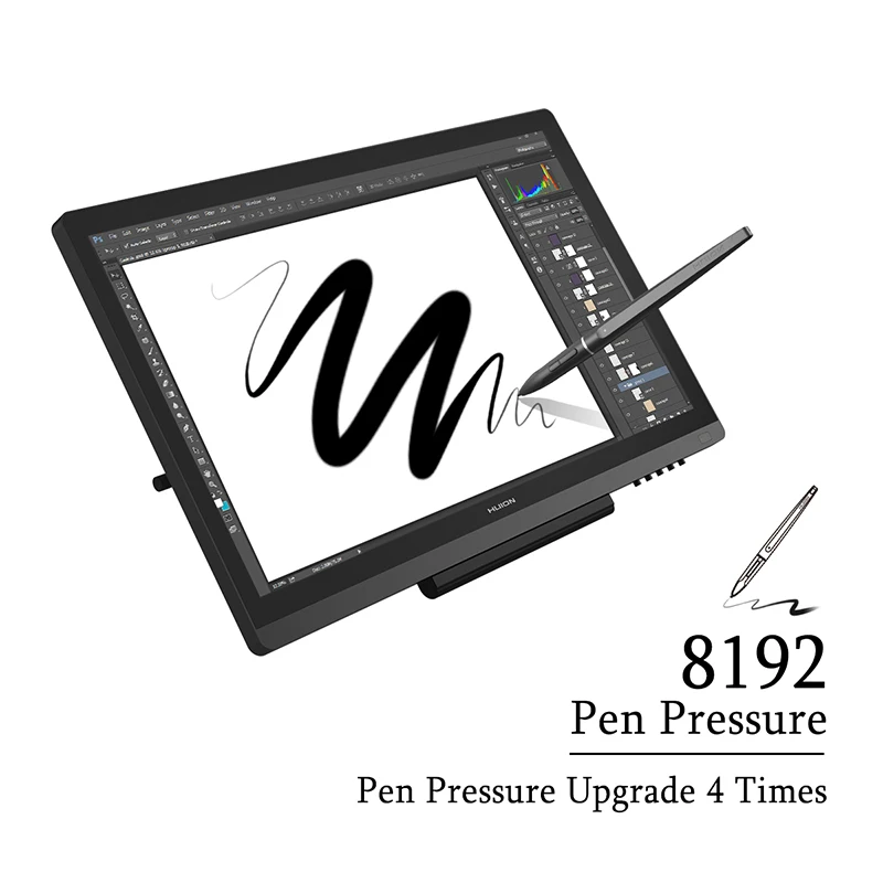 Графический планшет HUION Kamvas GT 191 оригинальный с монитором и пером 8192 уровней