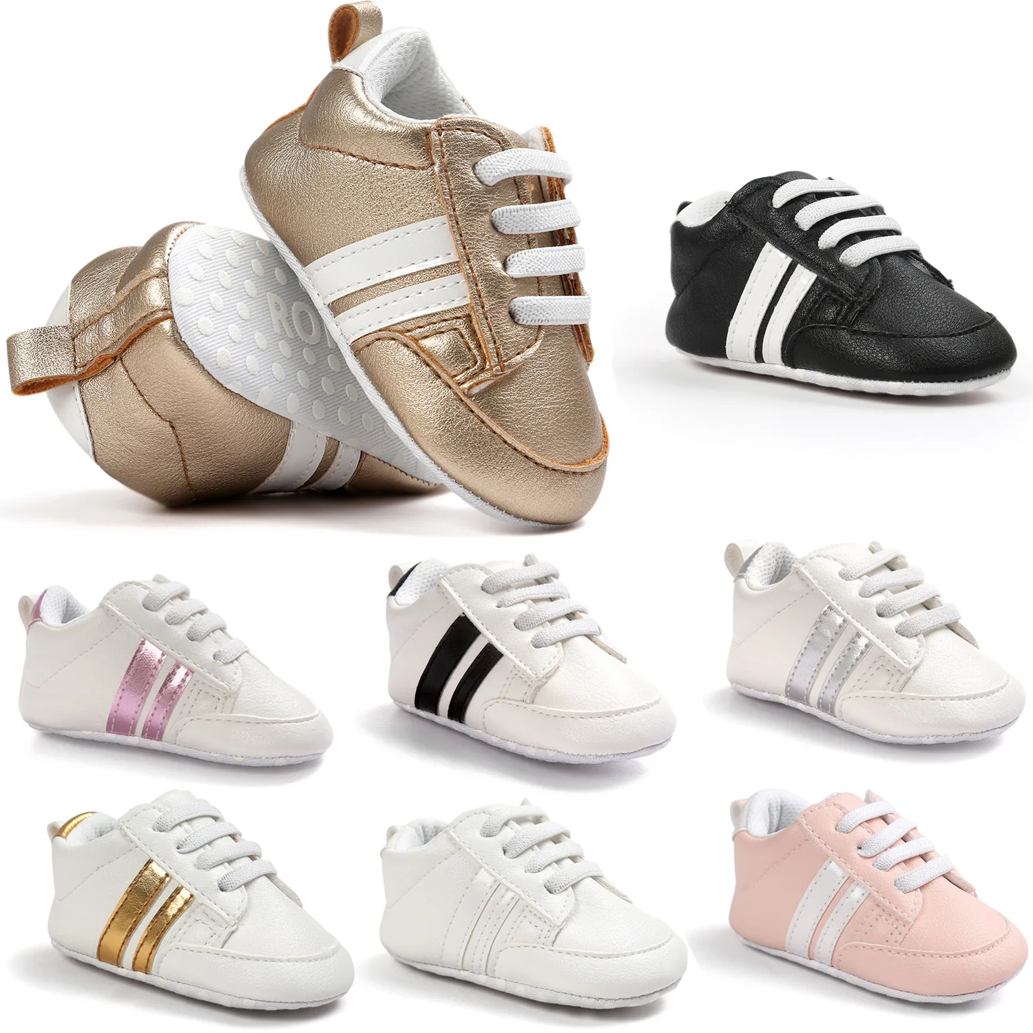19 Colors Pu Leather Baby Shoes Newborn Girl Boy Soft Infants Crib Shoes Seankers Tmall.cx27c