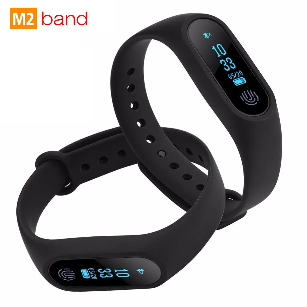 

M2 Band Smart Bracelet ip67 Waterproof Fitness Tracker OLED Screen Steps Sleep Heart Rate Monitor Sport For Men Women SmartWatch