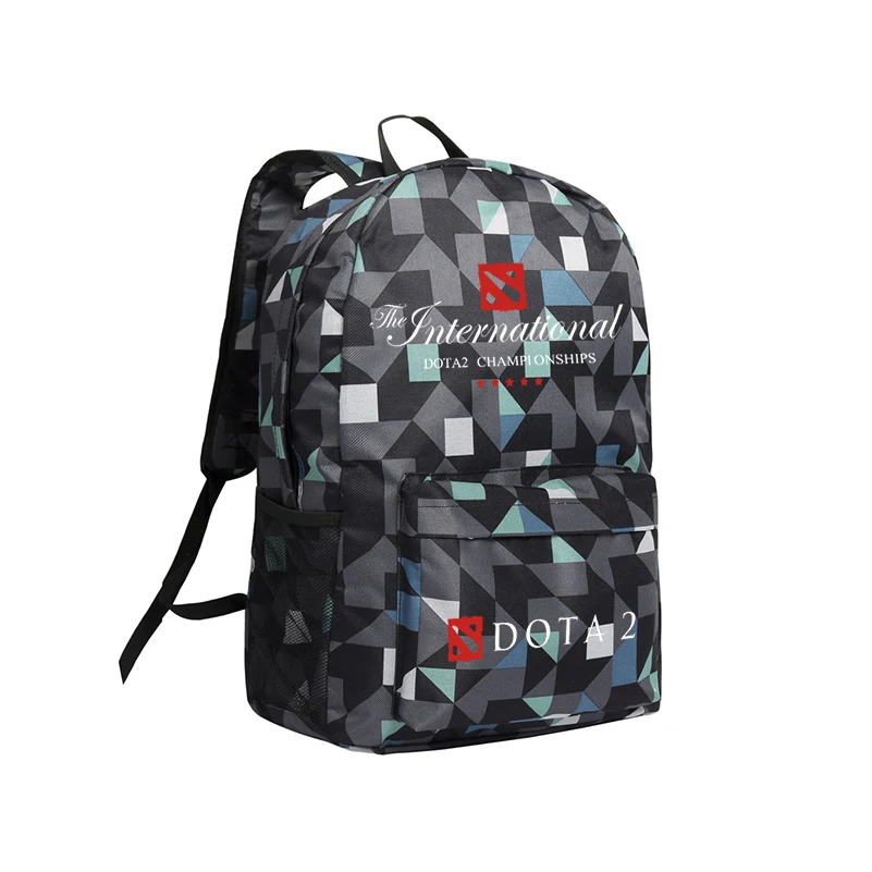 

Zshop Dota 2 Backpack for Boys Girls Shoulder Bag Oxford Bookbag