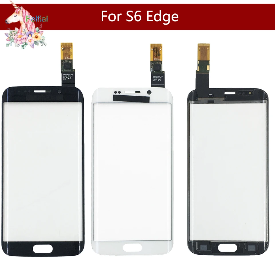 Для samsung Galaxy S6 Edge G925F G925A и S6 Edge+ S6 Edge Plus G928 G928F переднее внешнее стекло Сенсорная панель экрана