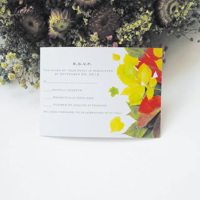blank rsvp cards