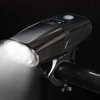 

MTB USB Charging Bicycle Lamp Cycling Mountain Bicycle Headlight 5200 MAh LED Flashlight Bright Headlight
