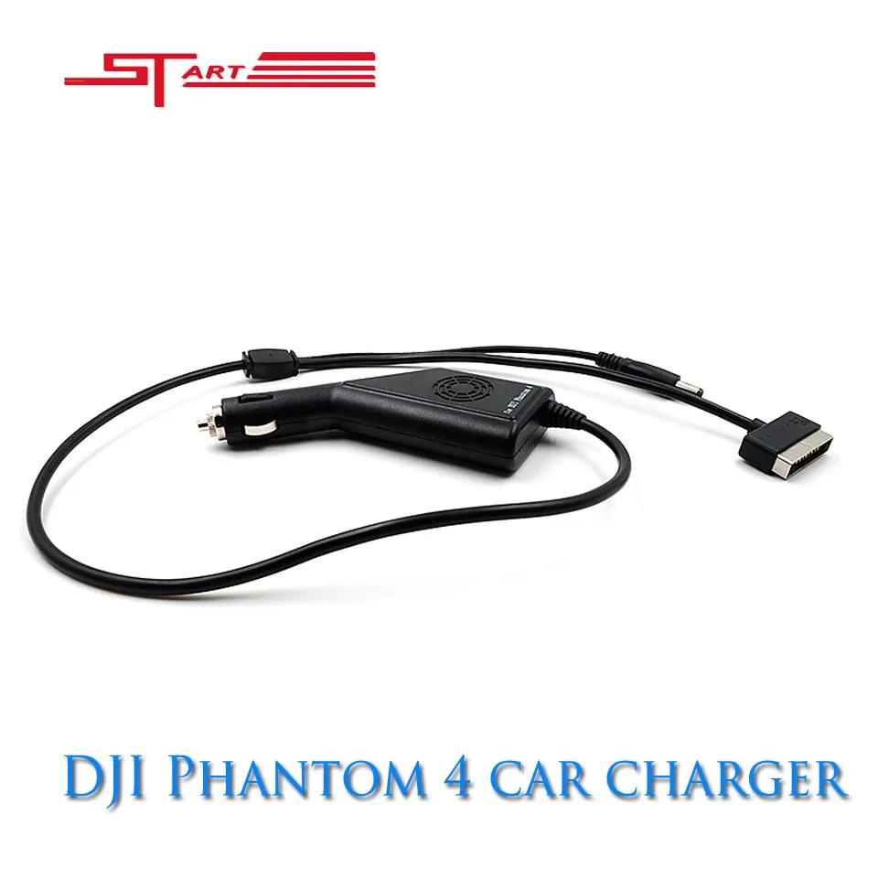 DJI Phantom 4 Car Charger Two Power Adapter Battery Parallel Charge For DJI Quadcopter Battery And Transmitter Free Ship