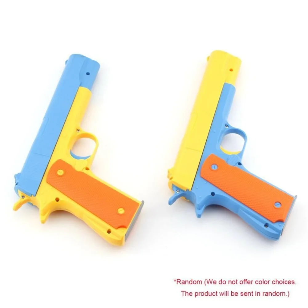 Children's Pistol Toy Guns Soft Bullet Plastic Revolver Kids Outdoor Fun Game Shooter Toy Safety (7)