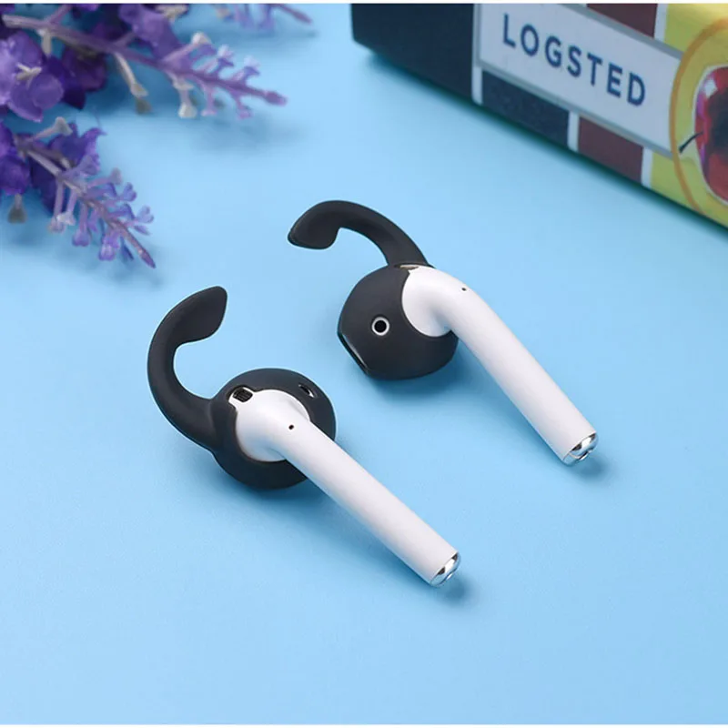 

Super Thin Silicone Eartips Earbuds Cover Upgraded For Apple Airpods iPhone 8 7 6 6S Plus 5 5S SE X EarPods